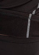 Чоловіча зимова термобілизна чорна на флісі до -25, теплий спортивний термокомплект, фото 2