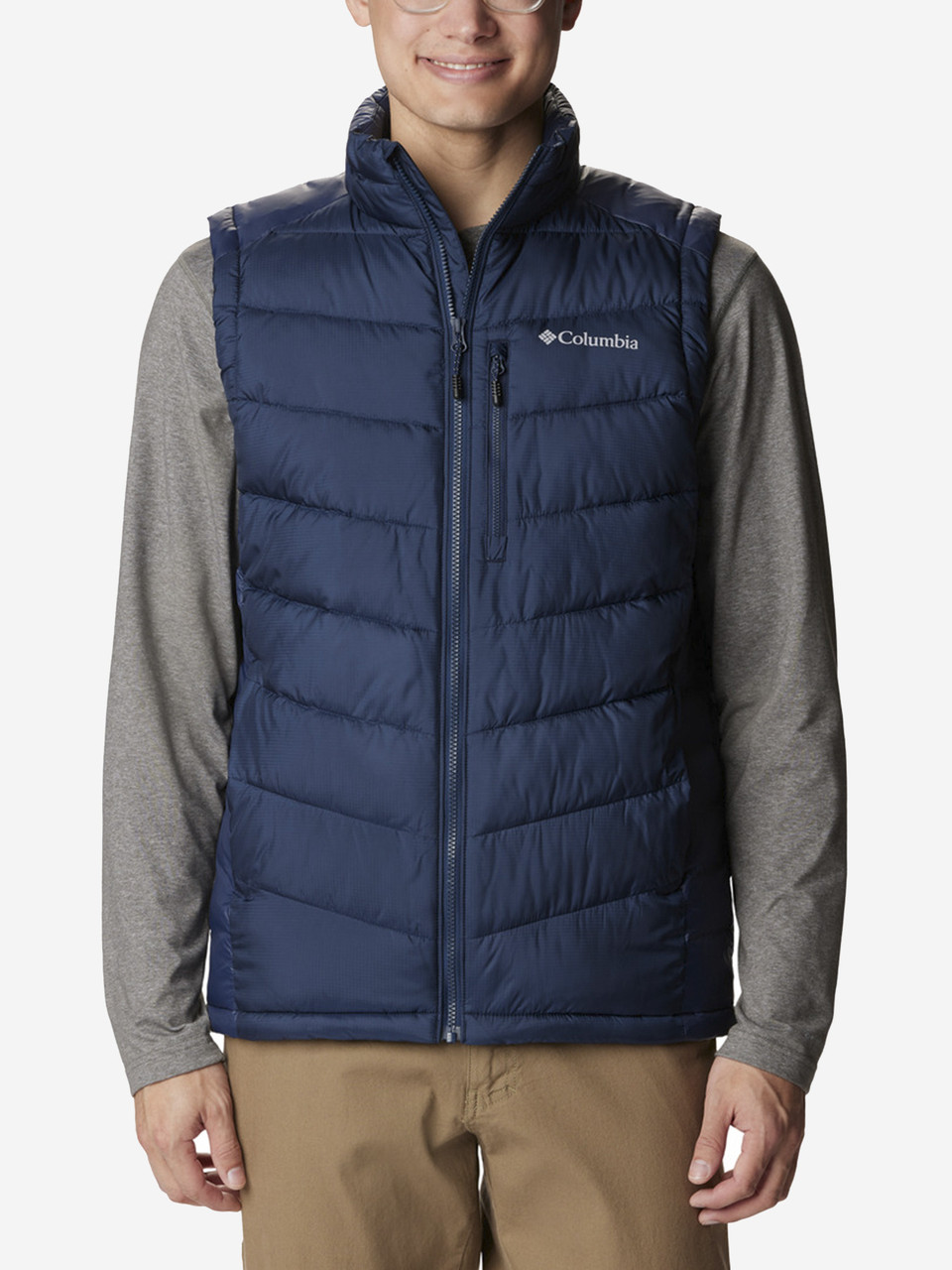 Жилет утеплений чоловічий Columbia Labyrinth Loop Vest, синій розмір 46, фото 1