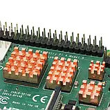 Комплект радіаторів для Raspberry Pi 4, мідь, 4 шт (105170), фото 3