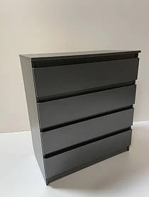 Комод Лайт 4 із ящиками Антрацит 800Х450Х900