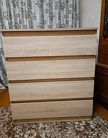 Комод Лайт 4 із ящиками Сонома 800Х450Х900