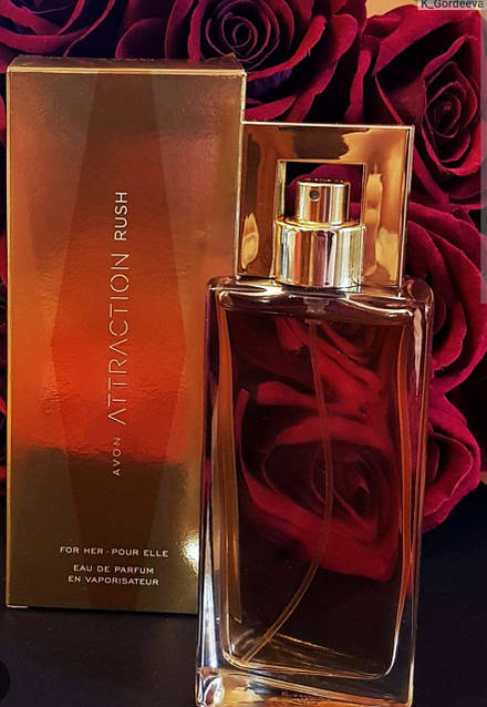 Avon Perfume Attraction Rush For Her Avon Avon Attraction Rush
