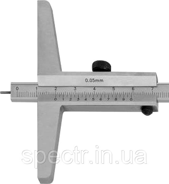 Штангенглибиномір з тонким наконечником 0-80 мм / 0.05 Format (Німеччина)
