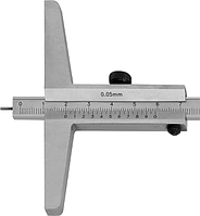 Штангенглубиномер с тонким наконечником 0-80 мм / 0.05 Format (Германия)