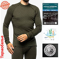 Термобелье Thermowave Extreme. Шерсть мериноса.Forest Green.Размеры:S, M, L, XL, 2XL.