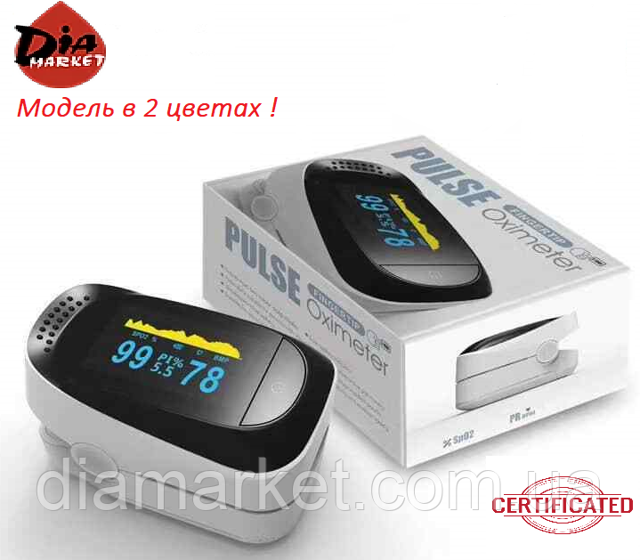 Пульсоксиметр IMDK Medical A2 Original OLED з сертифікатом без батарейок