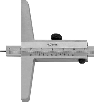 Штангенглибиномір з тонким наконечником 0-300 мм / 0.05 Format (Німеччина)