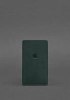 Кожаный чехол для iPhone 11 Зеленый Crazy Horse BlankNote PI, код: 8132638