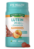 Лютеин и зеаксантин с черникой для зрения(Lutein + Zeaxanthin + Bilberry)от Nature's Truth 40цитрусових конфет