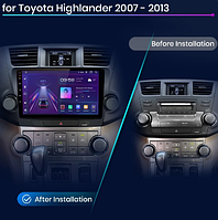 Junsun 4G Android магнитола для Toyota Highlander 2007-2013