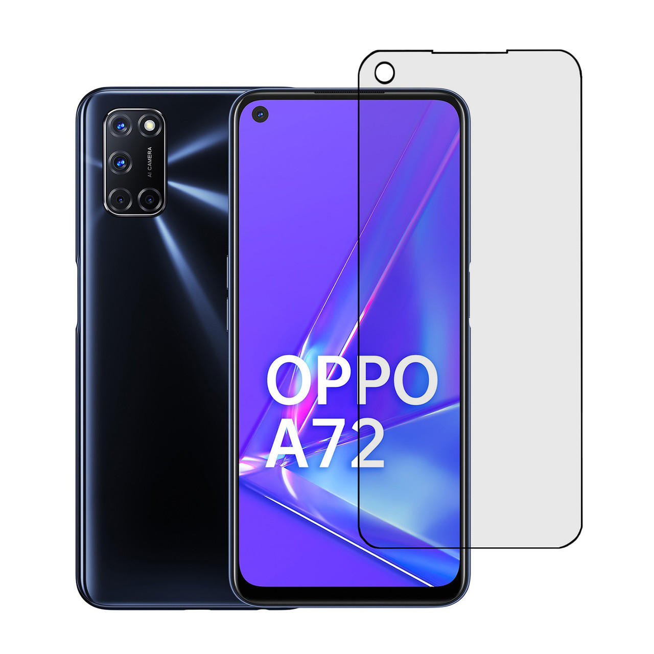 Гідрогелева плівка Mietubl HD для Oppo A72 Глянсова