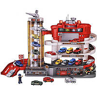 Гараж паркування для машинок (4 поверхи, 6 машинок, автоматичний підйомник, світло, звук англ.) Е 7004/6003