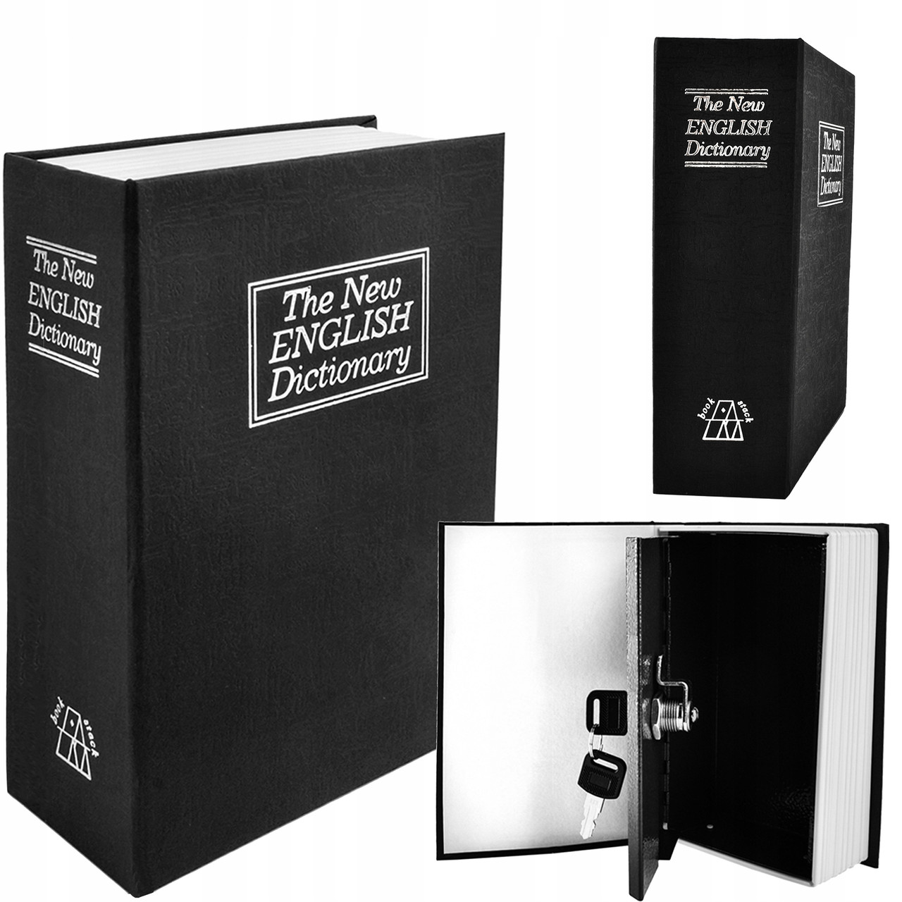 Сейф міні книга метал Malatec 6148 Польща 18x11, 5x5, 6 см, фото 1