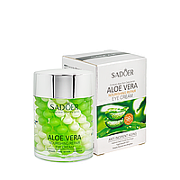 Восстанавливающий крем под глаза Sadoer Aloe Vera Repair с гиалуроновой кислотой, 60 мл