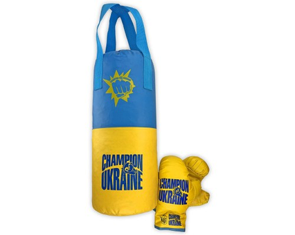 Дитячий бокс набір з рукавички (груша для боксу великий розмір)