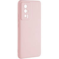 Чохол Fiji Soft для Xiaomi Poco F5 Pro силікон бампер світло-рожевий