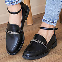 Туфли женские Fashion Geron 3164 36 размер 23,5 см Черный
