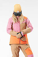 Куртка жіноча Picture Organic Seen Woman 2024 для сноубордингу та лижного спорту Куртка, 20000, Для жінок, Для гірськолижного спорту, L, Thermal STD, Рожевий-жовтогарячий