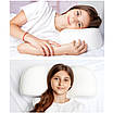 Ортопедична подушка для сну Family Dream® розмір M (clothing: XS - S) молочний, фото 3