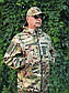Куртка тактична Softshell утеплена Мультикам S / Куртка військова Софтшелл, фото 5