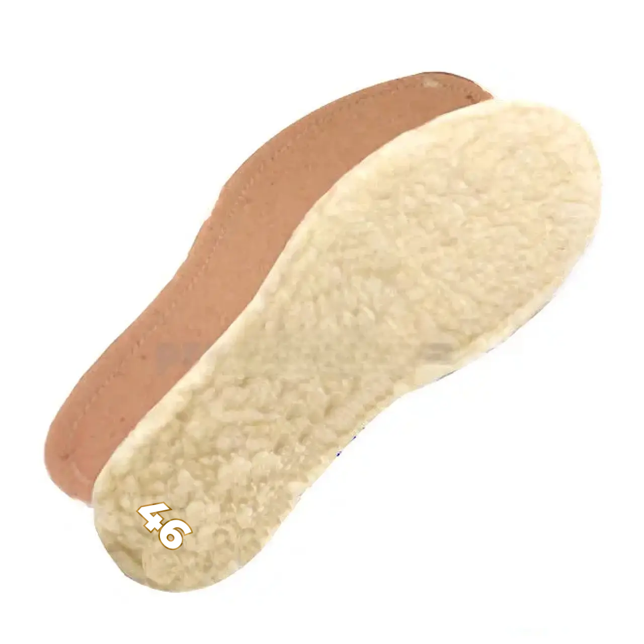 Стельки для обуви Овчина на кожкартоне 46 размер (30.0 см) (ID ...