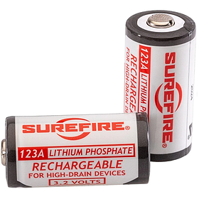 Набір акумуляторів SureFire SFLFP123 123A 3V, Білий