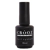 Crooz Top Strong Non Wipe With UV - топ для гель-лаку без липкого шару з УФ-фільтрами, 15 мл
