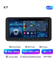 Junsun 4G Android магнітола Junsun Х7 - серії для автомобіля без рамки и продів X7 4 ГБ ОЗП + 32 4G