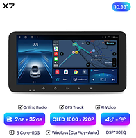 Junsun 4G Android магнітола Junsun Х7 - серії для автомобіля без рамки и продів Х7 2 ГБ ОЗП + 32 4G