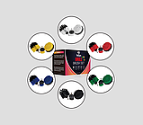 Набір щіток для хімчистки текстилю, різної жорсткості Tonyin, фото 2