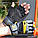 Рукавички для фітнесу MadMax MFG-880 Signature Black/Grey/Yellow M, фото 4