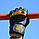 Рукавички для фітнесу MadMax MFG-880 Signature Black/Grey/Yellow M, фото 8