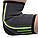 Компресійний налокітник MadMax MFA-283 3D Compressive elbow support Dark grey/Neon green (1шт.) M, фото 2