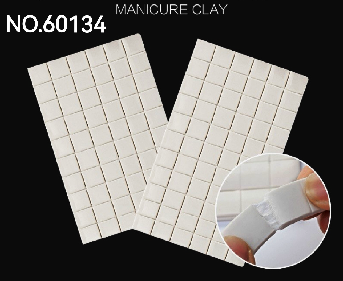 Клейка глина (пластилін) для нігтів, типс, 50 грам.