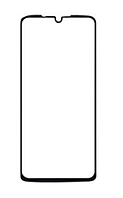 Захисне скло для Motorola XT2019 Moto G8 Plus/XT2045-1 Moto G8 Full Glue, колір чорний