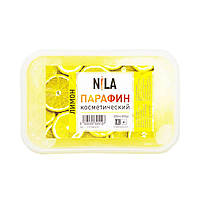 Nila Твёрдый косметический парафин Лимон, 500мл/400г