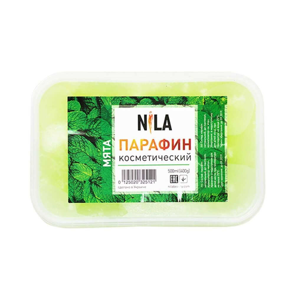 Nila Твердий косметичний парафін М'ята, 500 мл/400г