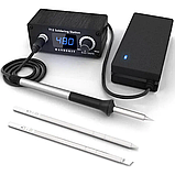 Мікропаяльна станція HandsKit T12C LED з жалом-нагрівачем, 72 W, 200-450 °C, з блоком живлення, фото 3