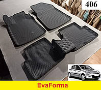 3D коврики EvaForma на Renault Clio 3 '05-12, 3D коврики EVA