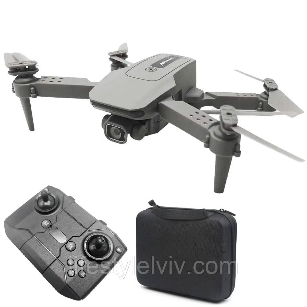 Квадрокоптер LH-X62WF з камерою 720P у чохлі / Складаний міні дрон / Коптер з пультом, фото 1
