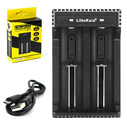 Зарядний пристрій для акумуляторів Liito Kala Lii-L2 / Мережевий пристрій для заряджання акумуляторів