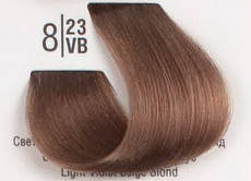 Фарба для волосся SpaMaster Болгарія-Франція Професійна фарба для волосся 100 МЛ 8/23VB Світлий перламутровий бежевий блонд SPA Cream Color Професійний барвник для волосся