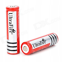 Аккумулятор 18650, Ultra Fire, 6800 mAh (~800mAh), 3,7V, Красный / Аккумуляторная батарея