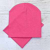 Детская шапка с хомутом КАНТА размер 48-52 Розовый (OC-387) MD, код: 1900144
