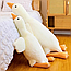 М'яка плюшева іграшка подушка (50-130см) Качка, Білий 50 см / Дитяча іграшка антистрес обіймашка, фото 9