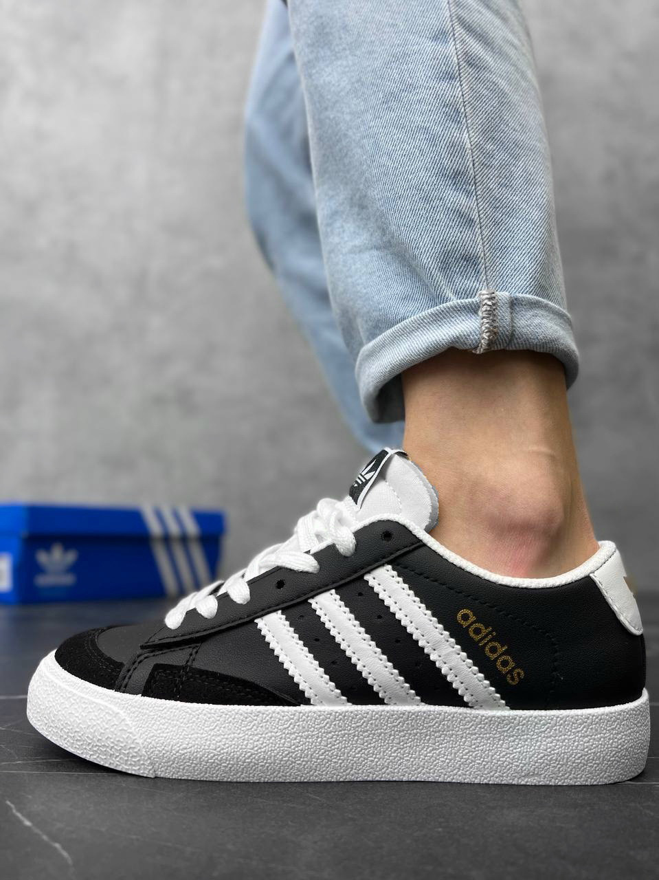 Кросівки Adidas Grand black К6 9-2!