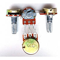 Резистор переменный WH148-1A2B 2кОм L=20 мм