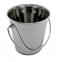 Міні відерце з ручкою н/ж сталь 550 мл діаметр 100 мм