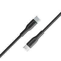Дата-кабель Promate xcord-cc USB Type-C (тато) - USB Type-C (тато) 1m Black 3A