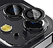 Захисне скло на камеру 2шт CDK для Apple iPhone 12 | Lens Metal Ring Eagle Eye (016203) (black), фото 7